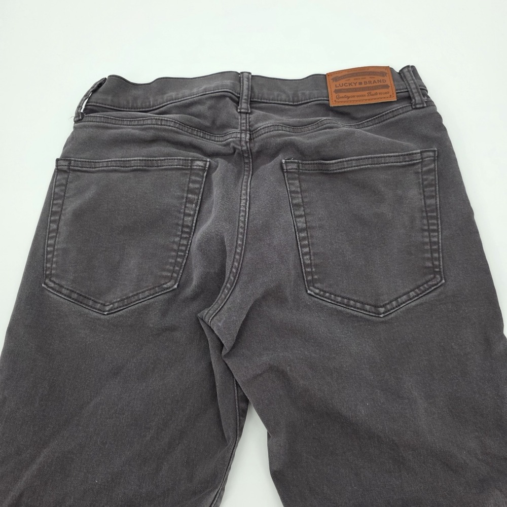 Lucky Brand Jeans Men's 31x32 Gray 410 Athletic Straight Stretch Denim Classic - Picture 6 of 9